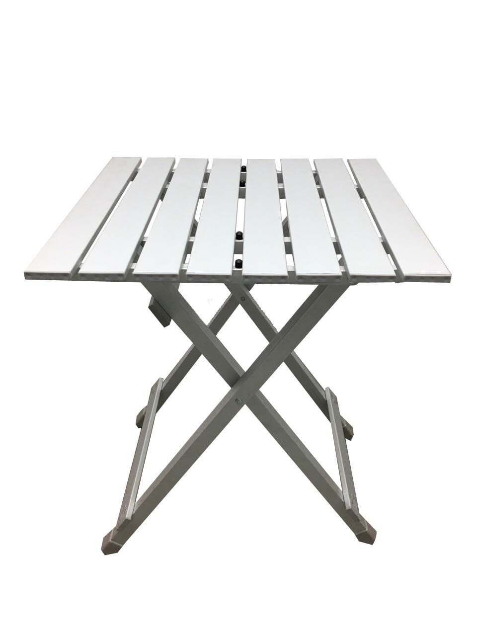 Compact Lightweight Aluminum Folding Camping Table Rust-resistant for Backyard