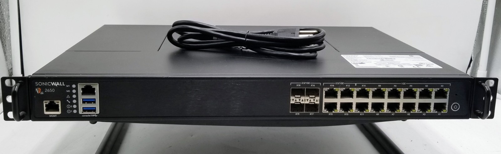 SONICWALL NSA 2650 NETWORK SECURITY APPLIANCE - USED