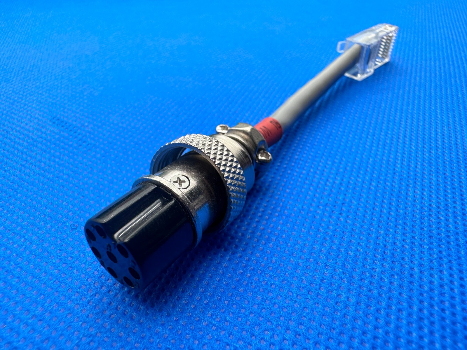 SignaLink Radio Cable SLCAB8R Alinco,Tigertronics SLUSB8R 8 Pin Round Mic Jack