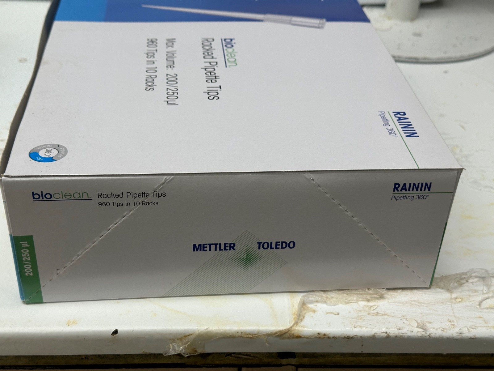 Rainin BioClean RT-200F 200µL Filter Pipette Tips 960 Tips Open Box Sealed Racks