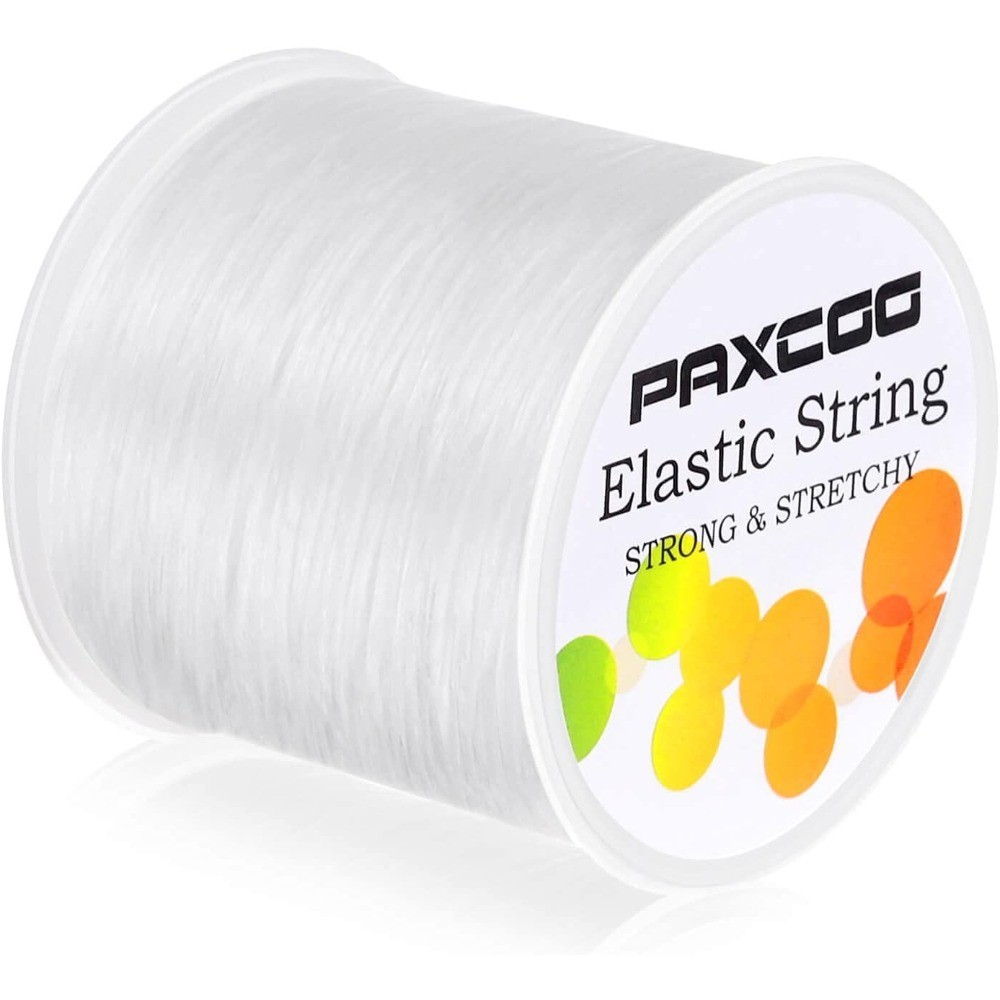 Stretch Elastic String Cord for Jewelry Making Bracelet Beading White 1mm