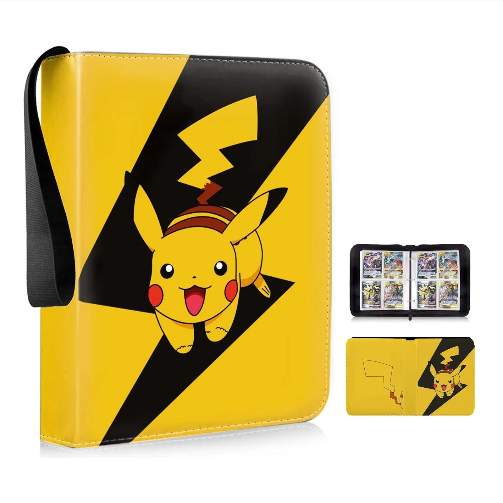 400 Pocket Card Album PU Zipper Book for Pokémon MTG YuGiOh Collectibles