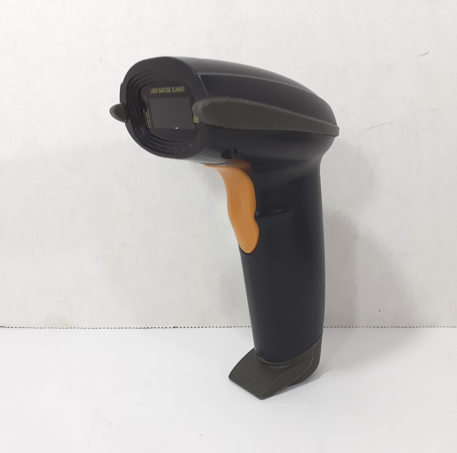 Handheld Barcode Label Scanner Wired USB Black Gray Tested Working