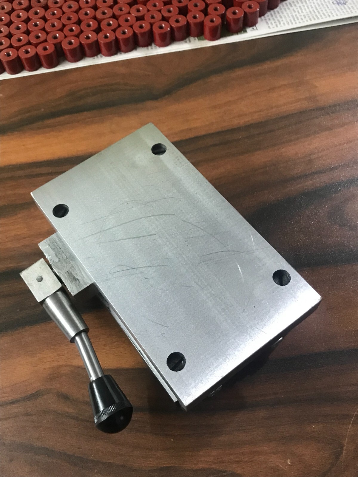 12" x 6" Rectangular Magnetic Chuck Permanent Magnet Table Close Poles 9 Pole