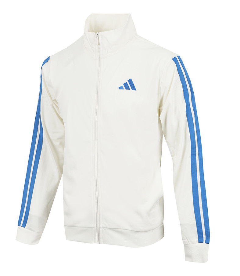 adidas 3S Regular Tricot Track Top Men's Casual Lifestyle Jacket AsiaFit KC1383