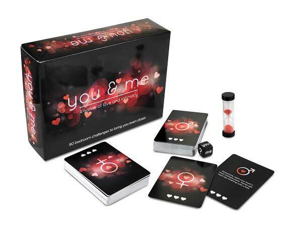 You & Me - Sexy Bedroom Challenge Card Game for Couples & Lovers