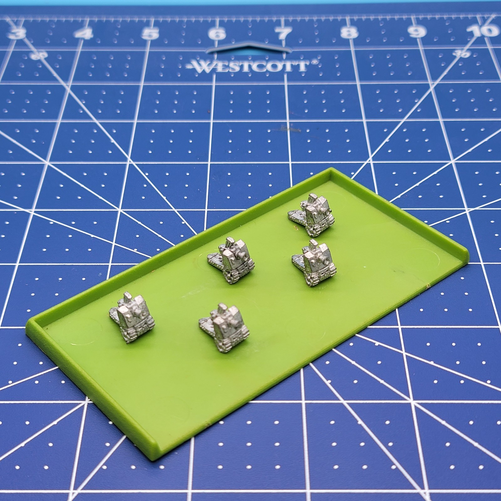 GW EPIC 40K ORK War Machines - Big Gunz - Hot Splat Gunz x 5 - OOP 6mm Metal