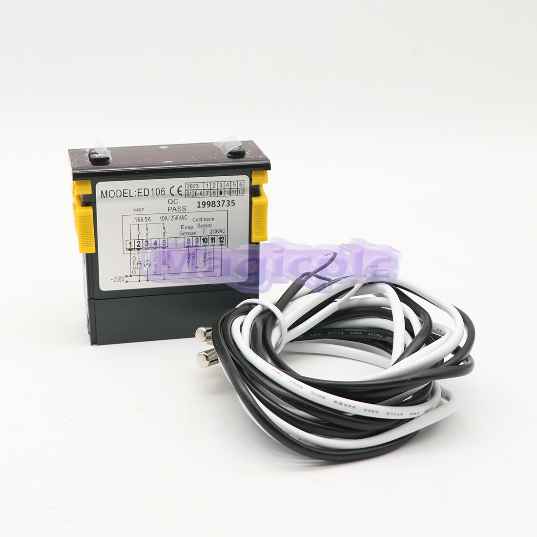 SHANGFANG ED-106 ED106 Digital Thermostat Temperature Controller New (1Pcs)