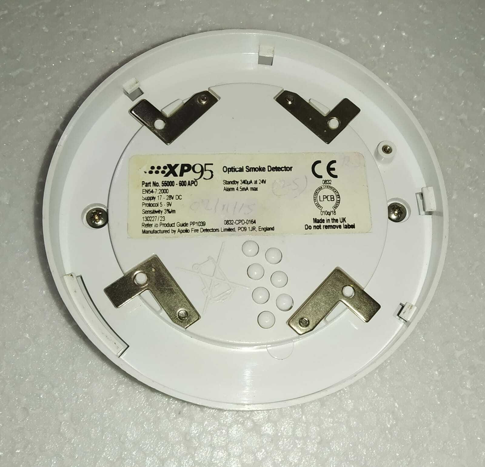 APOLLO XP95 55000-600 APO OPTICAL SMOKE DETECTOR
