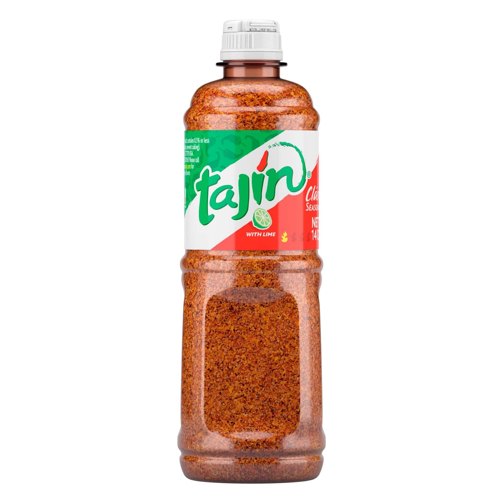 Tajin Clásico Chile Lime Seasoning 14 oz (Pack 14 Ounce of 1), Orange