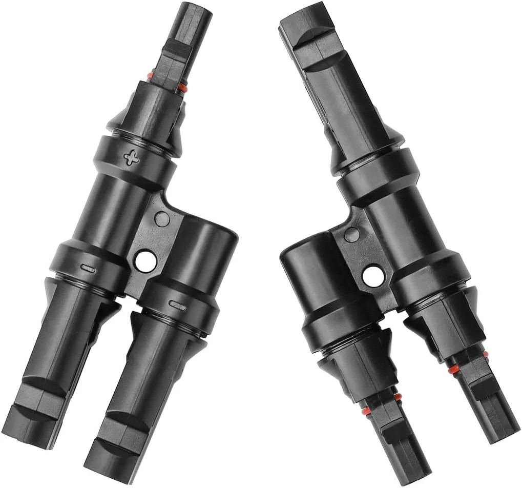 BougeRV Solar Branch Connectors Y Connector for Parallel Connection Between Sola