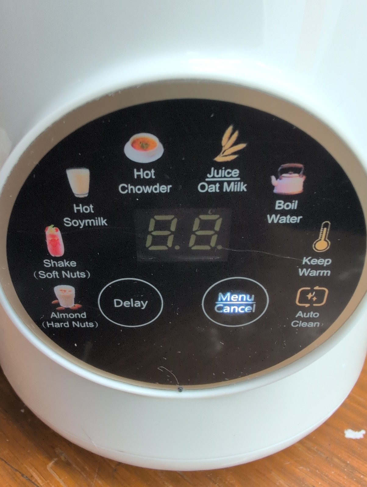HANXI HX-D01 Multi-Functional Nut Milk Maker 600W Mini Soy Soup Maker White
