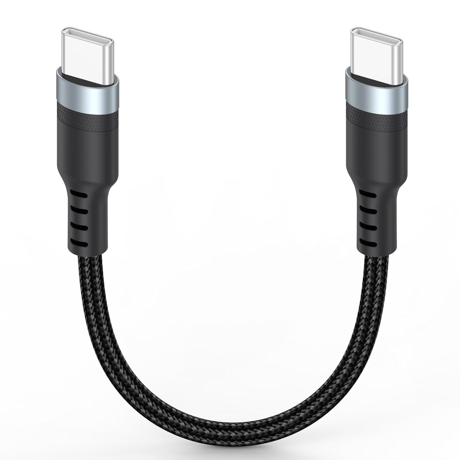 Short USB C to USB C Cable 3 inch, 60W PD Fast Charging Type-C Cord, USBC 2.0 48