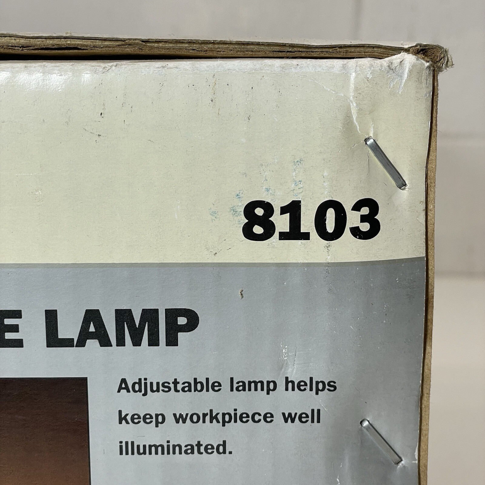 Bench Grinder Adjustable Lamp 8103 New Open Box 120V 60 HZ Pro-tech 6”