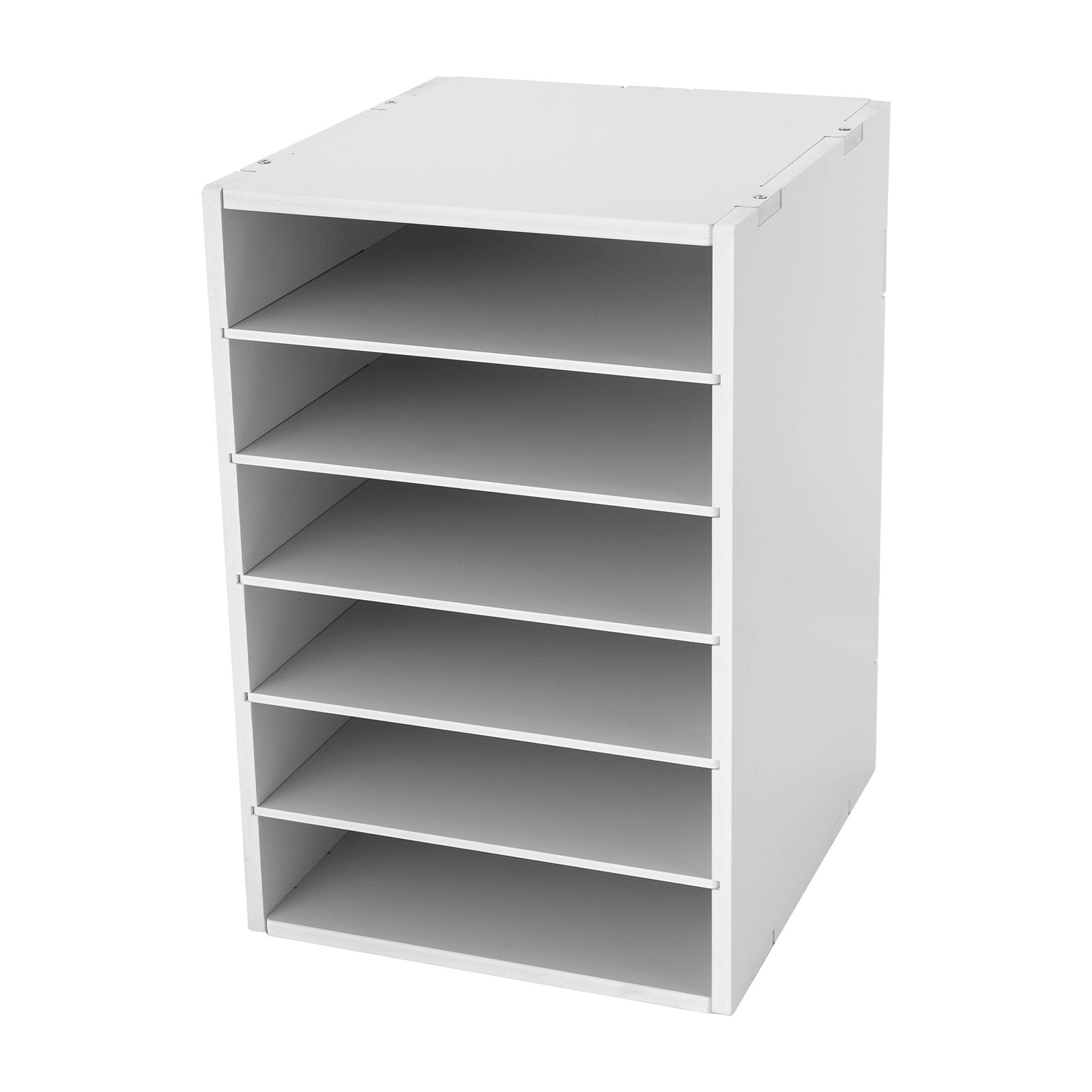 6 Compartments Desktop Organizer Desktop File Holder Rectangular File Organizer