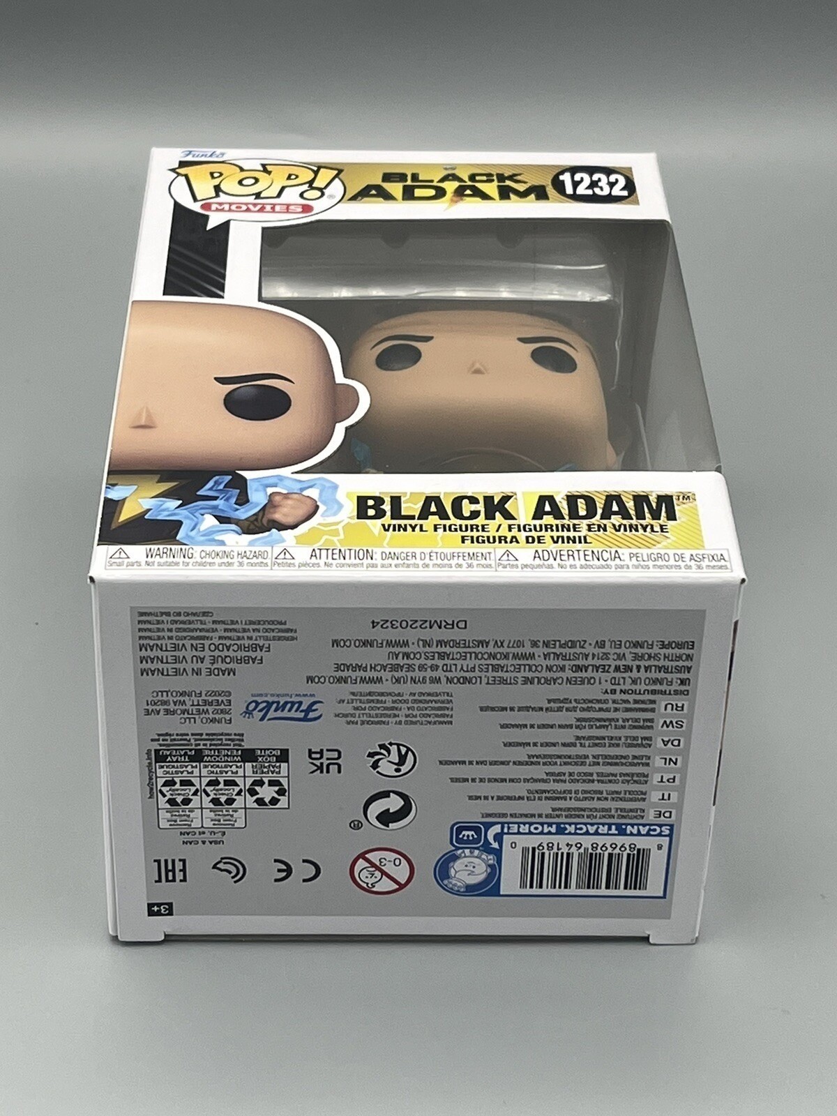 Black Adam #1232 Funko POP! Movies: DC New In Box