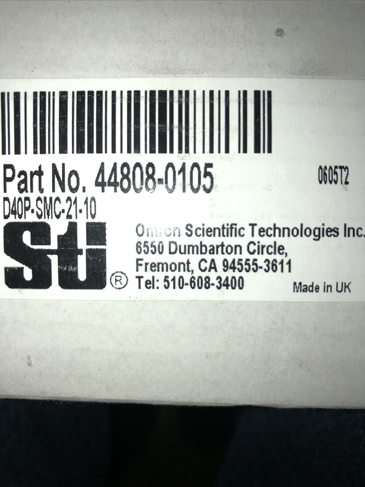 STI / Omron 44808-0105 Door Switch