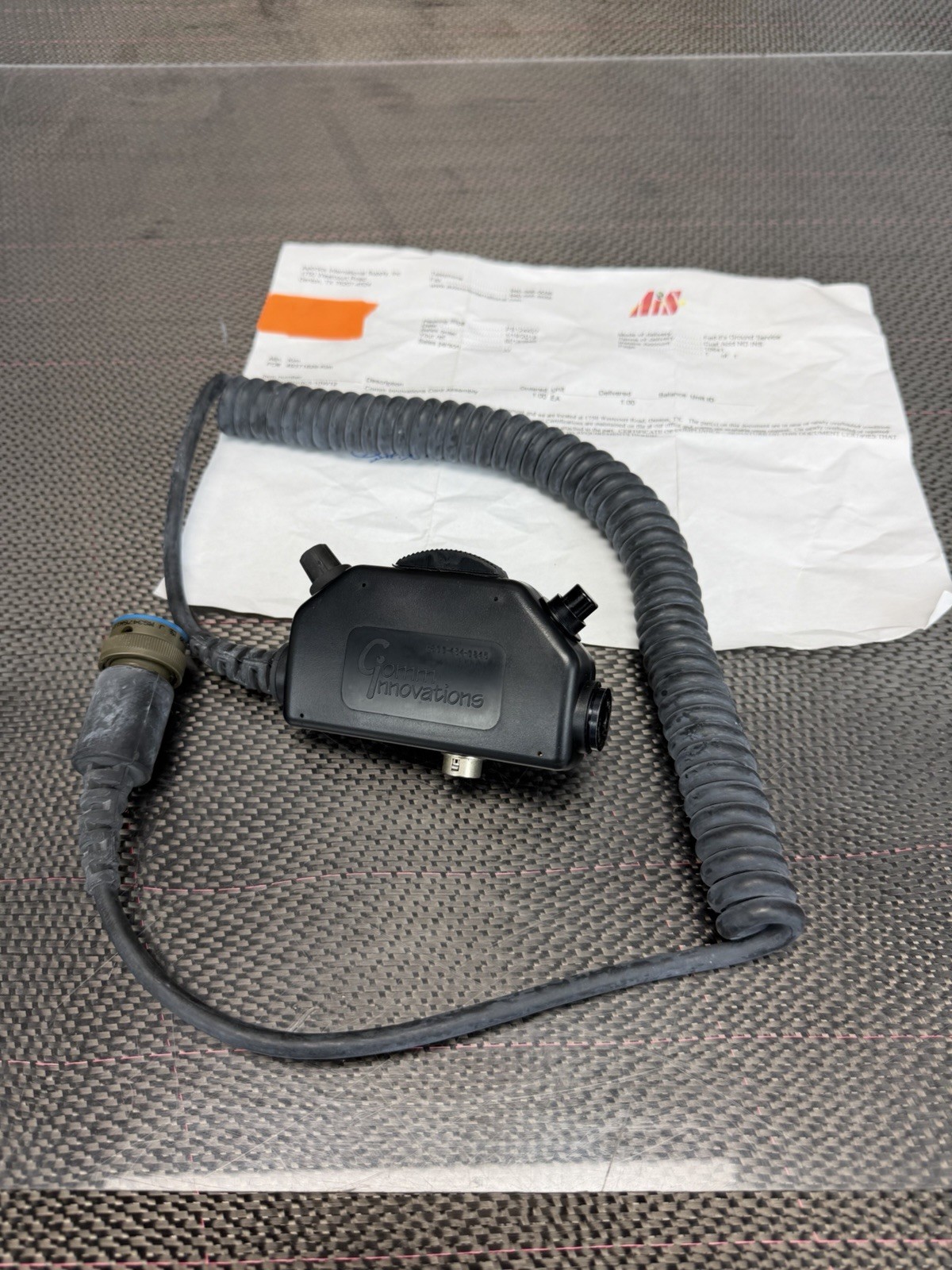 Comm Innovations Handheld Push Talk Microphone Cable CIX415VTDHK3-10W12
