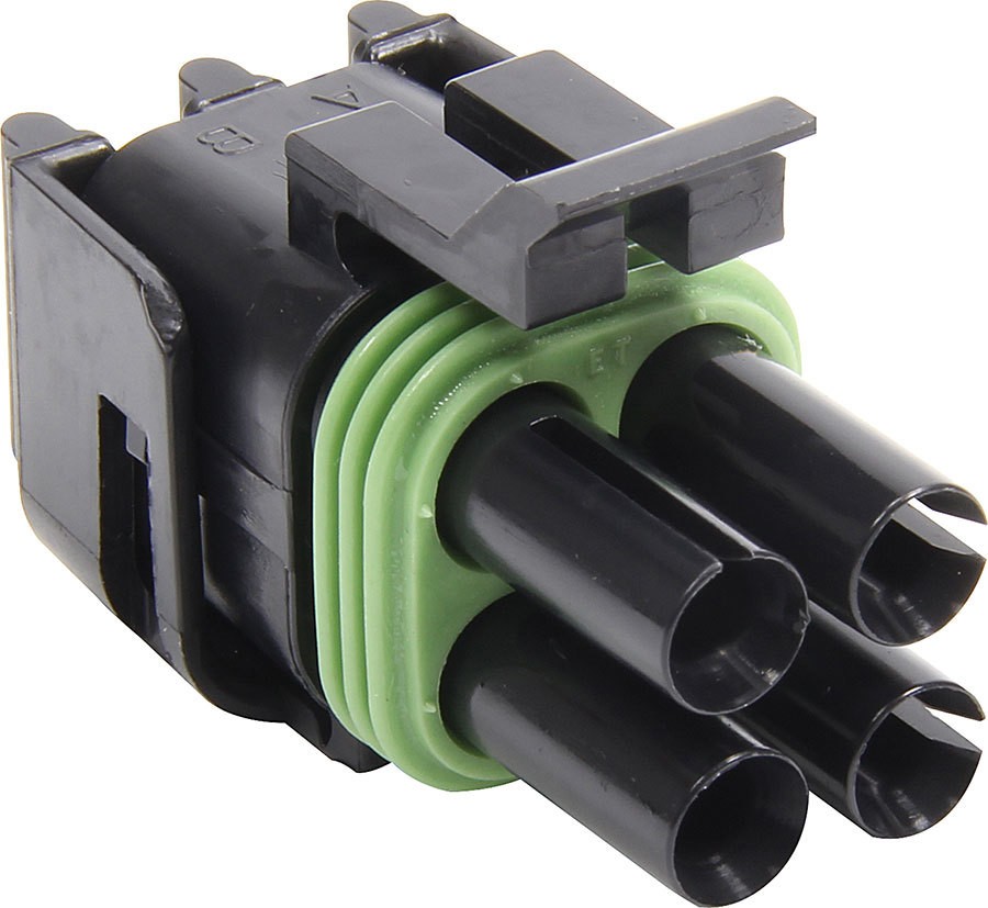 Allstar Performance    All76296    4 Pin Weather Pack Square Tower Housing