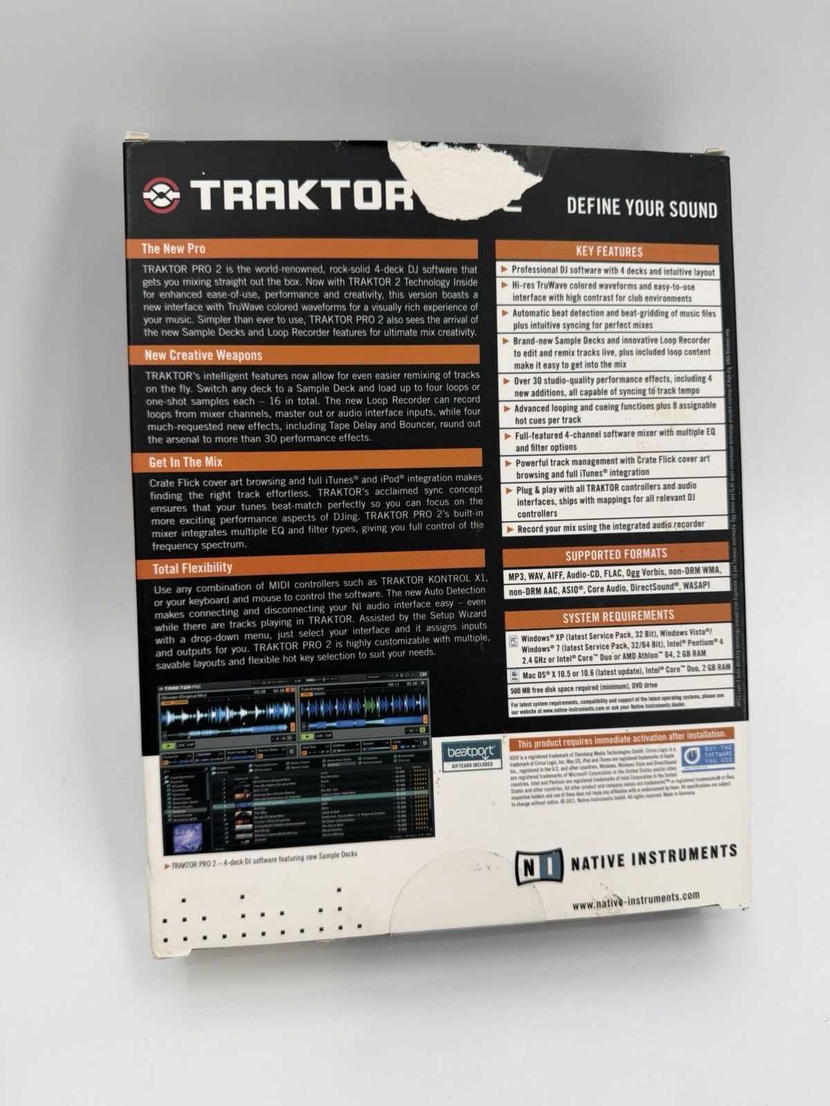 Traktor Pro 2 Upgrade Version Define Your Sound Native Instruments PC Open Box
