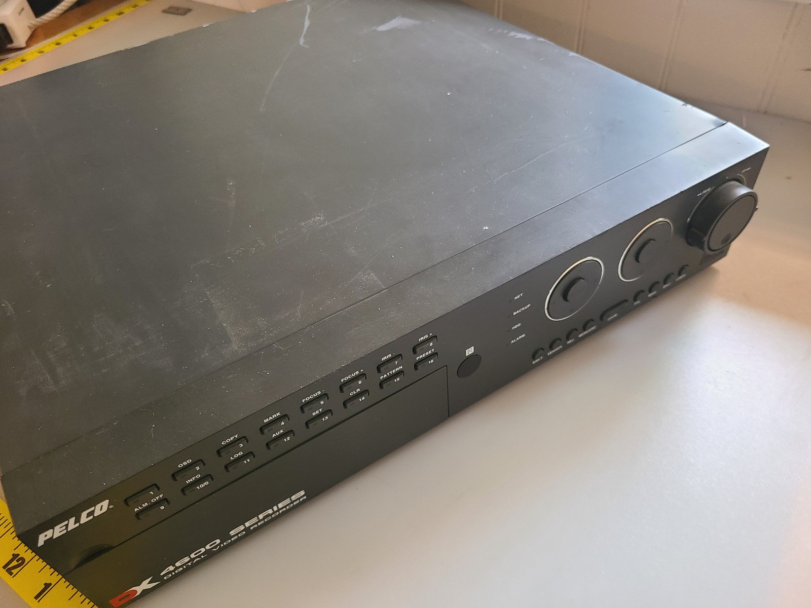 Pelco DX4600 Digital Video Recorder DVR DX4616DVD-1000 , Two 1TB Hard Drives