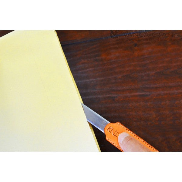 Initial E Leather Paper Knife