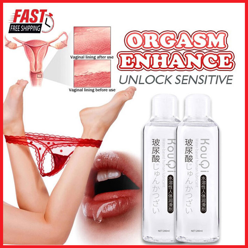 2 PCS Lube Personal Lubricant Water Based Long Lasting Sex Lubricant for Couple