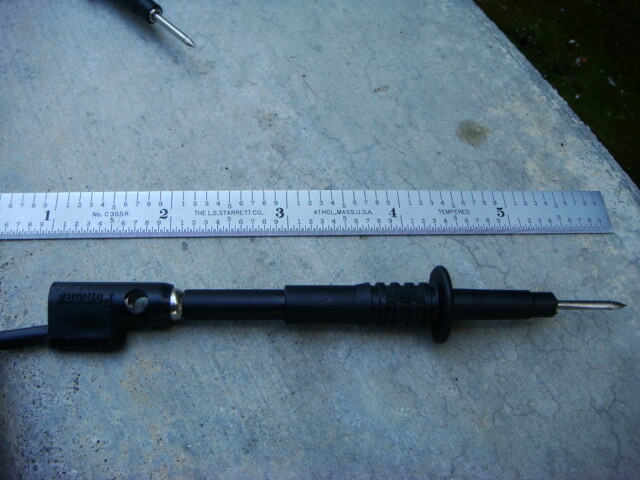 LOT (20) Staubli BLACK Test Probes XPP-80/2-16 w/ Stainless Steel Tips - Unused