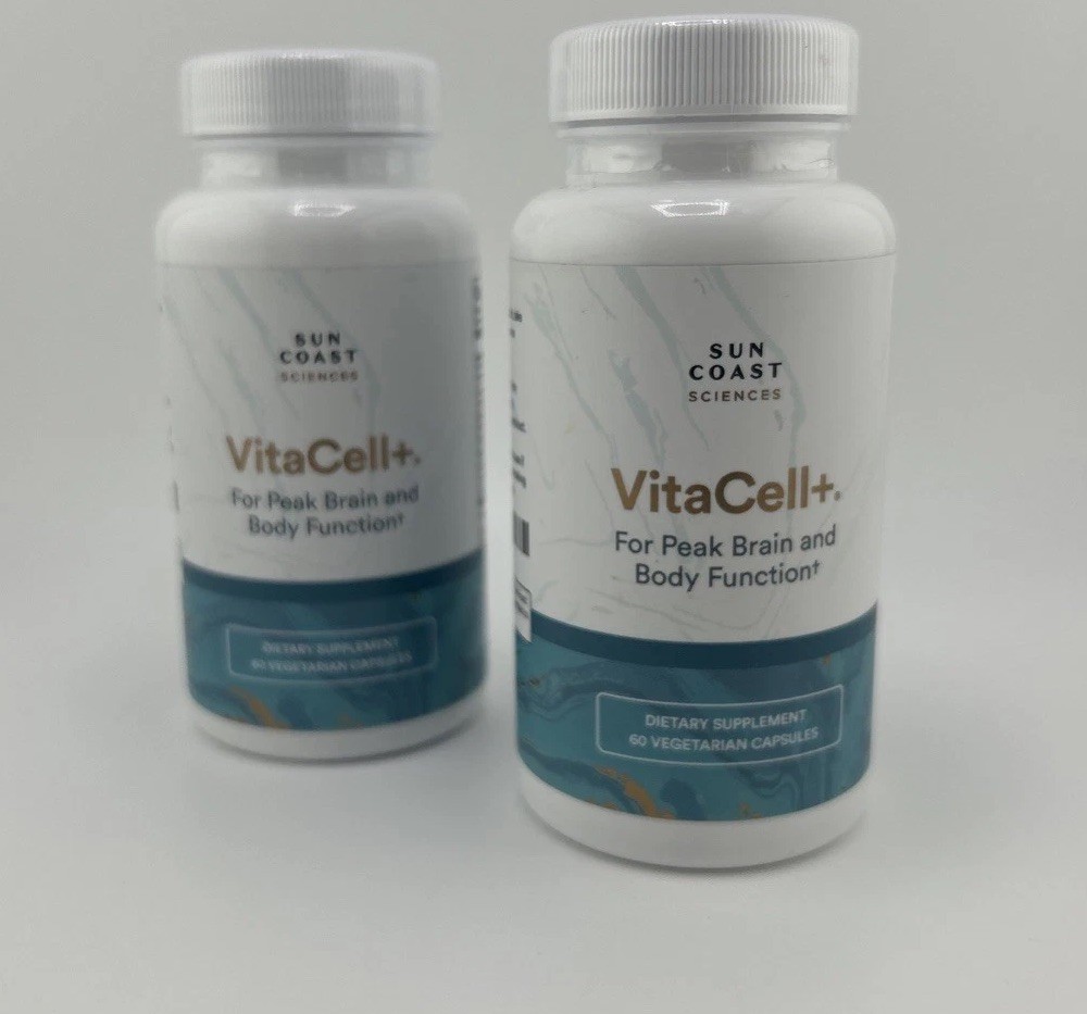 VitaCell+ By Sun Coast Sciences - (60) capsules (2-Pack 120 Total Capsules)