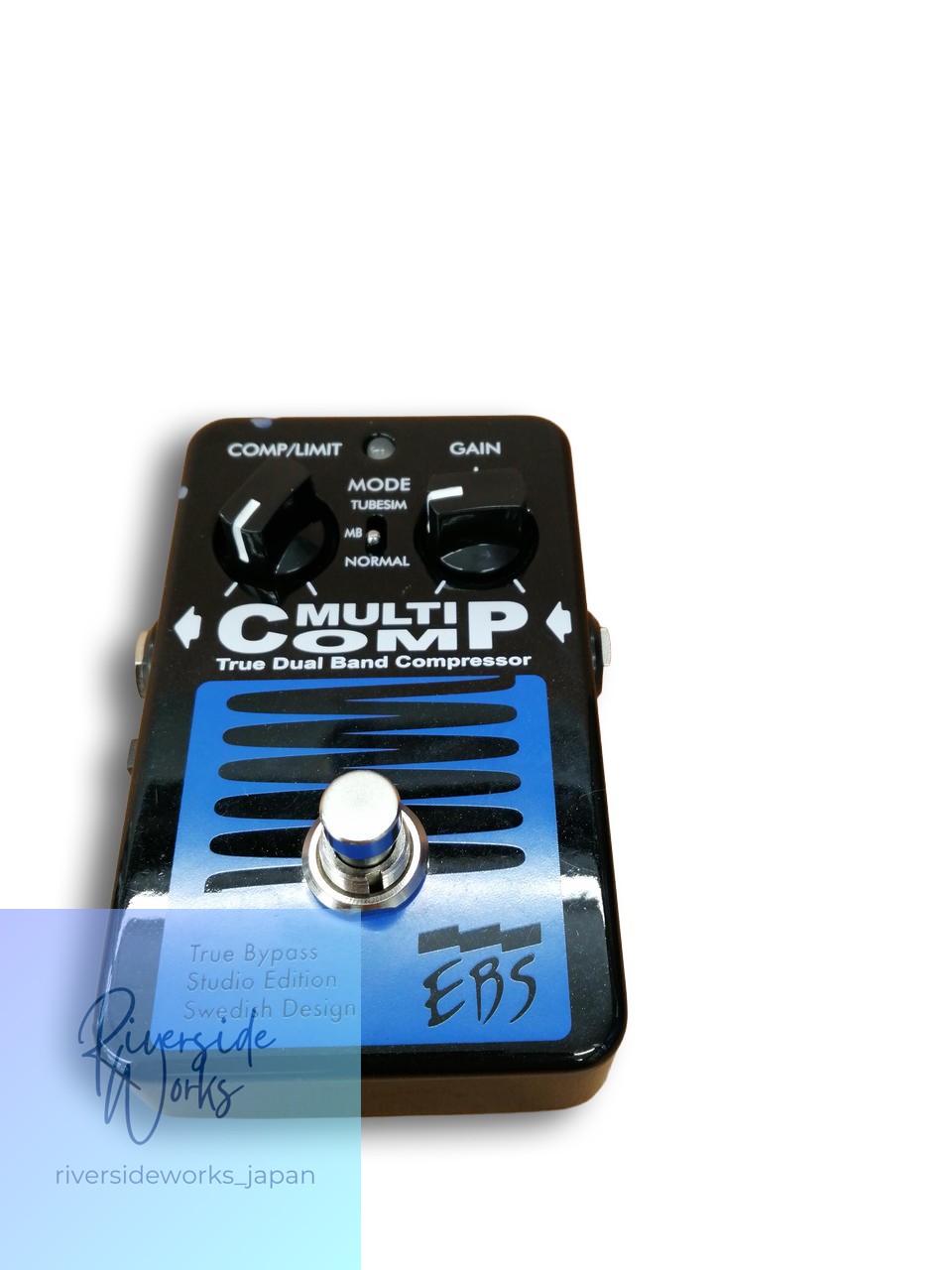 EBS MULTI COMP Compressor Guitar Effects Pedal