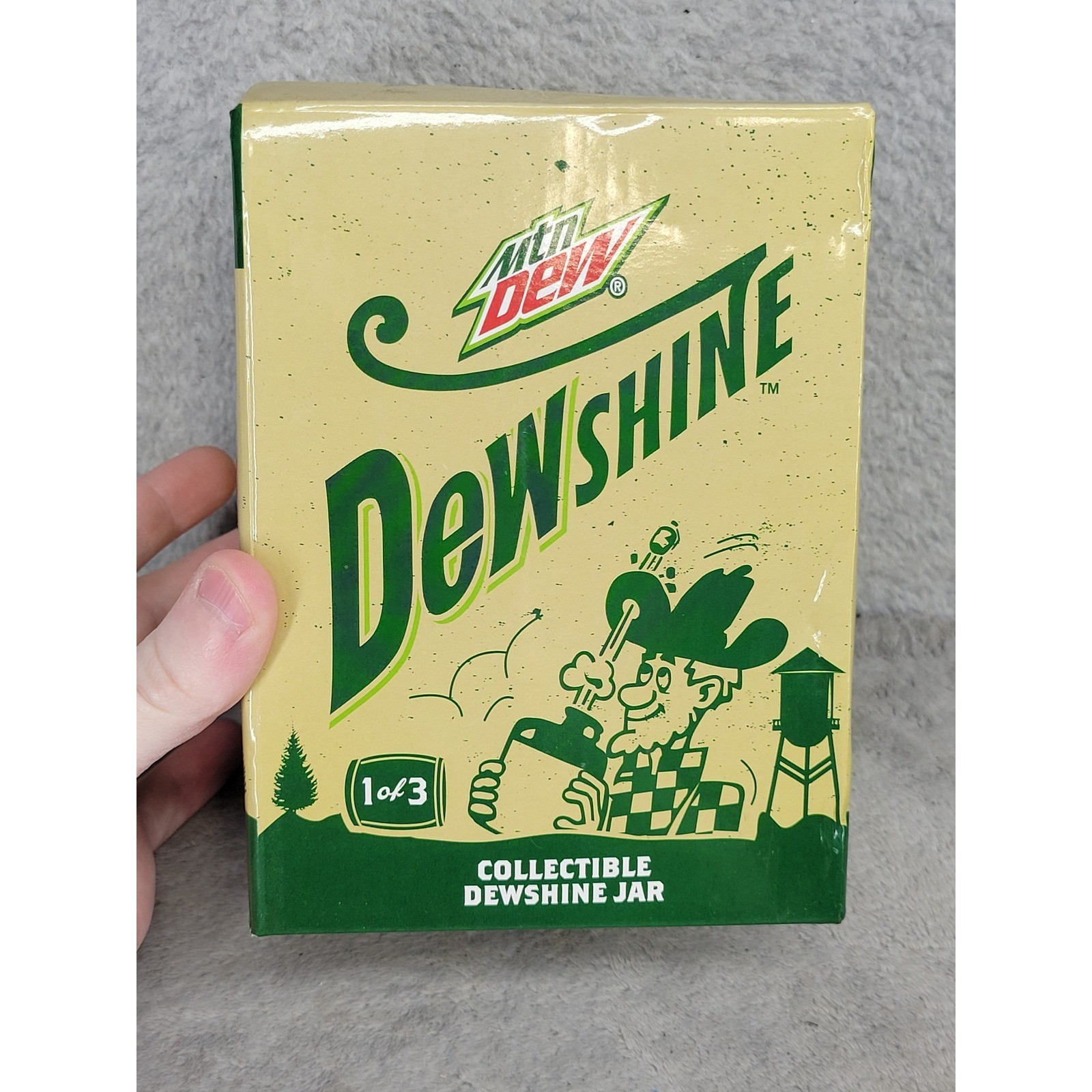Mountain Dew Dewshine Collectible Jar 1 of 3 Circle K Exclusive Glass Mug 2015