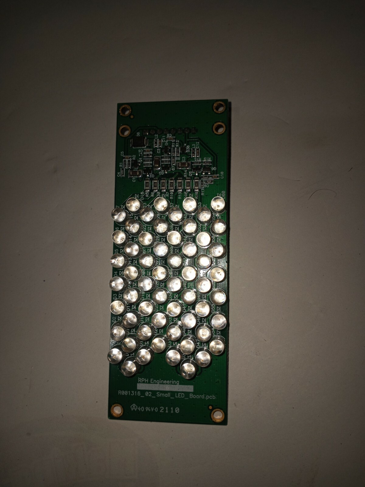 NEW GENUINE RPH ENGINEERING R001316-02-SMALL-LED-BOARD.PCB LED BOARD R001316