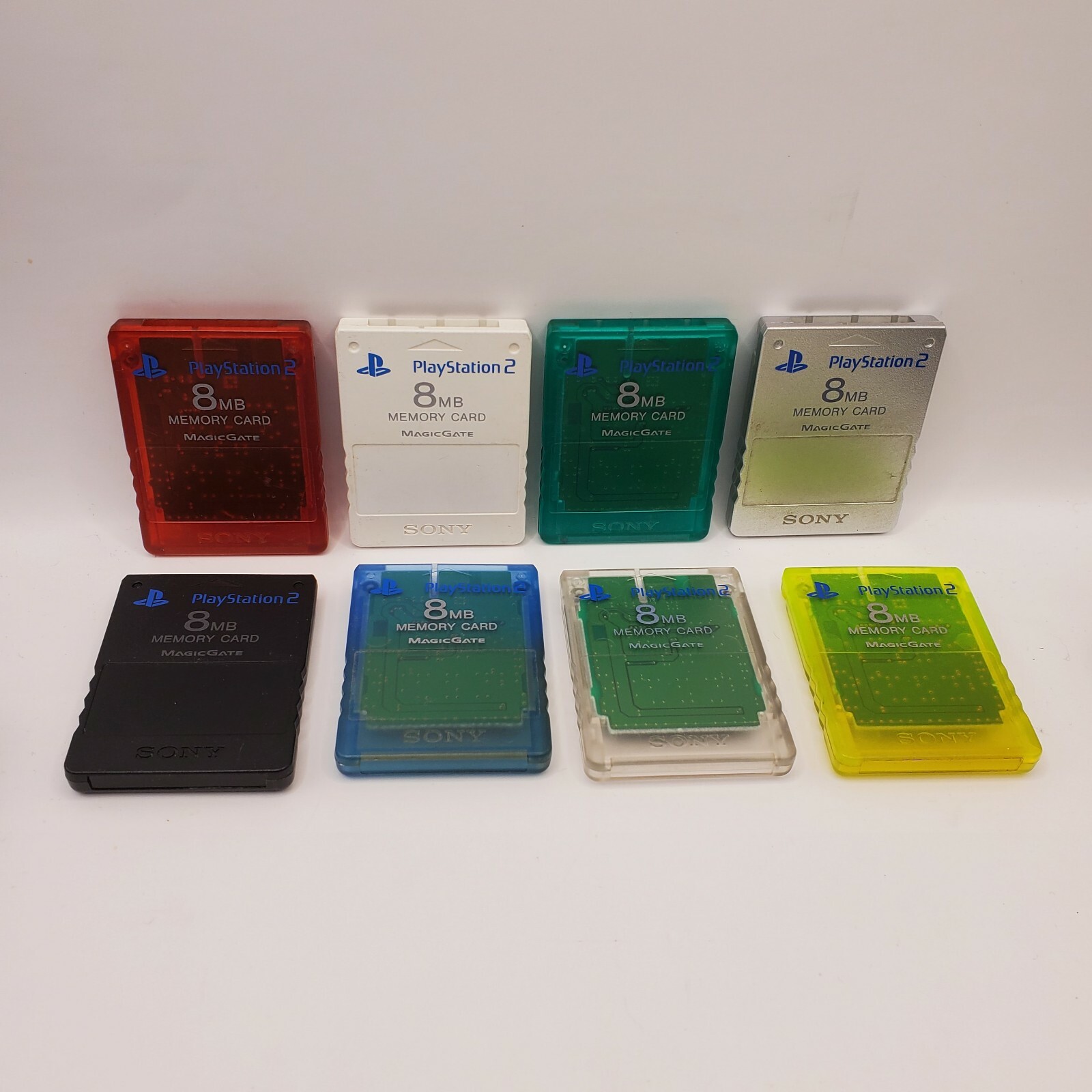 Sony Playstation 2 PS2 Official OEM MagicGate 8mb Memory Card Genuine SCPH-10020
