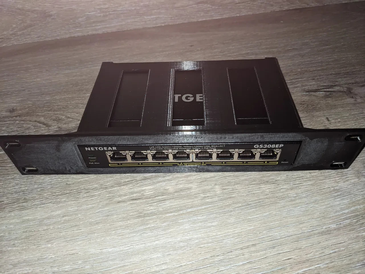 10" Rack Mount for Netgear GS308EP / GS308PP