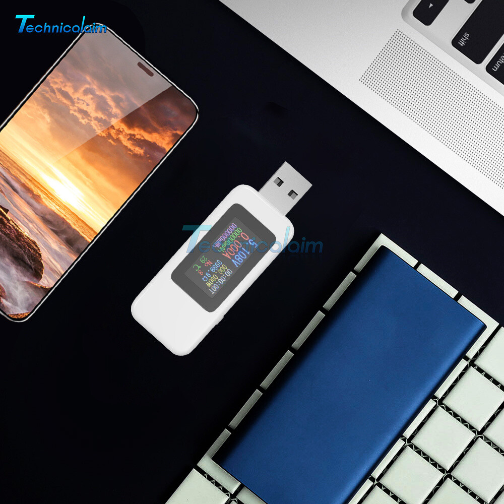 4-30V USB Digital Current Voltage Test Meter Power Capacity Current Detector
