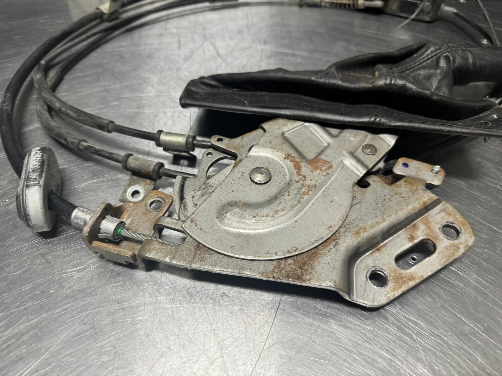 97-04 CORVETTE C5 E BRAKE HANDLE AND CABLES OEM #N261