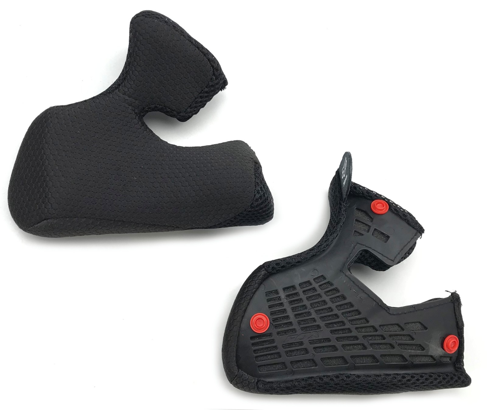 Fox Racing V3 Cheek Pads for 2XL Helmets Black 38mm