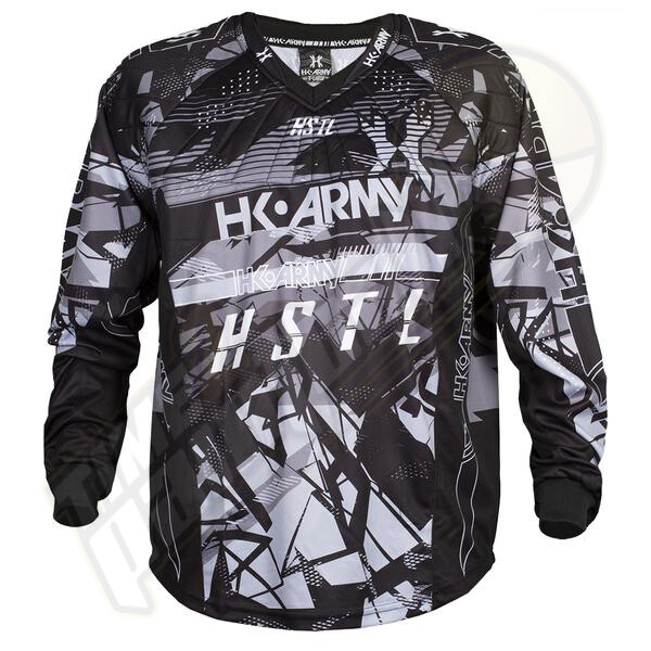 HK Army HSTL Line Jersey Charcoal Black Grey Medium