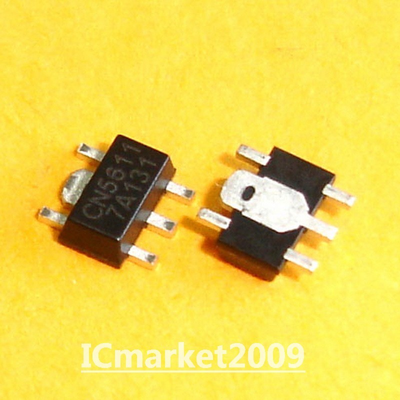 10 PCS CN5611 SOT-89-5 CN 5611 Low Dropout High Power LED Driver ICs Chip