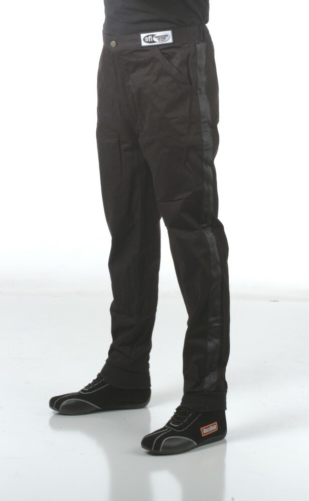 RaceQuip Black SFI-1 1-L Pants Large - rqp112005
