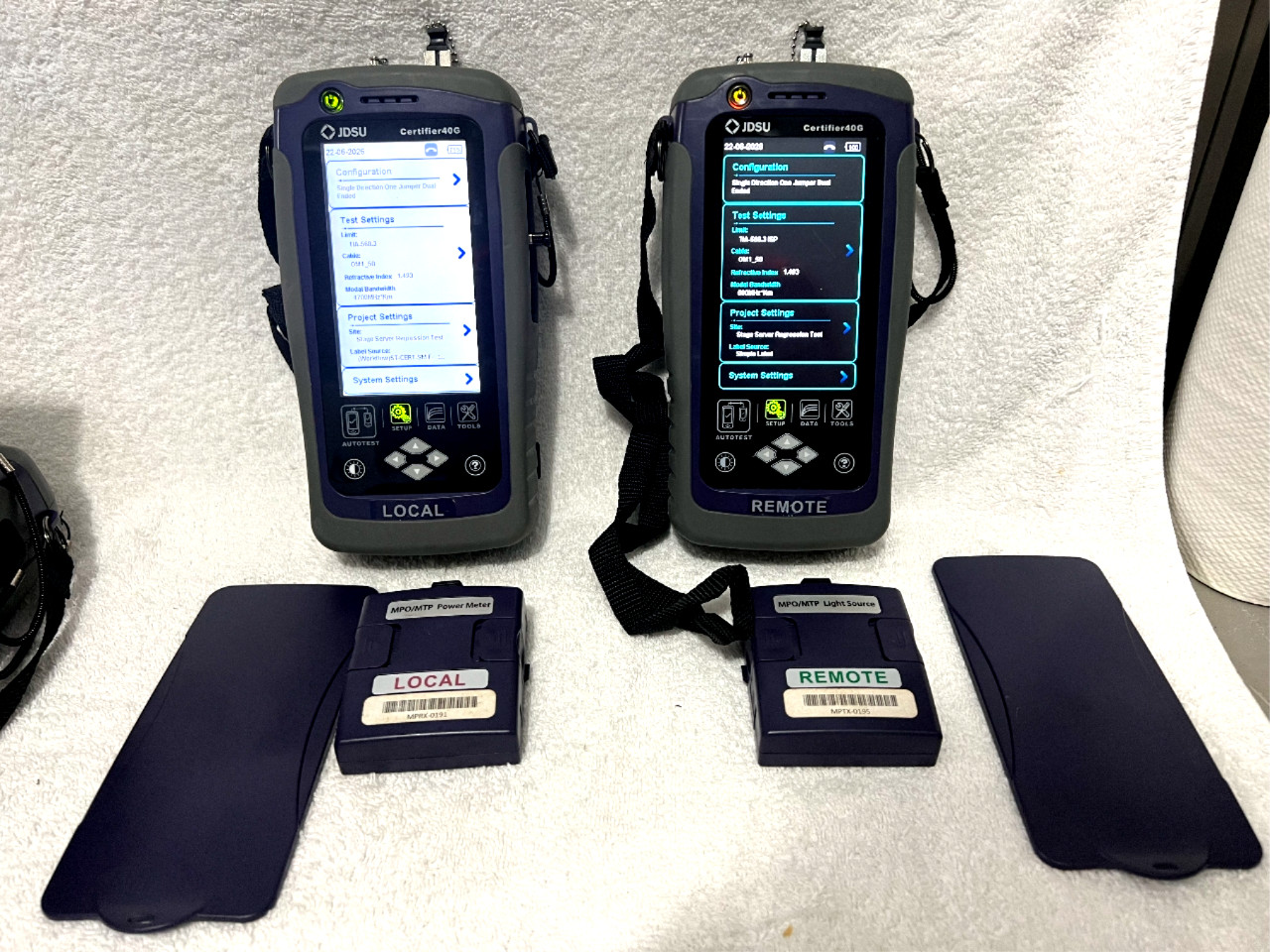 Viavi 40G  Cable Certifier NGC Analyzer Fiber MM MPO/MPT