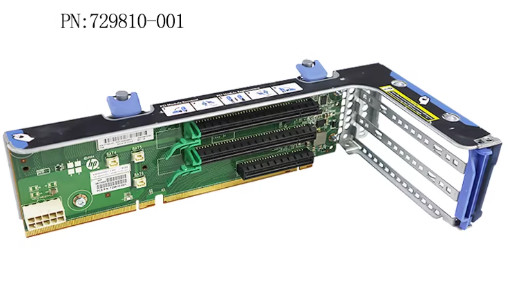 768343-001 777283-001 HP ProLiant DL380 Gen9 Secondary PCIe Riser Kit 729810-00