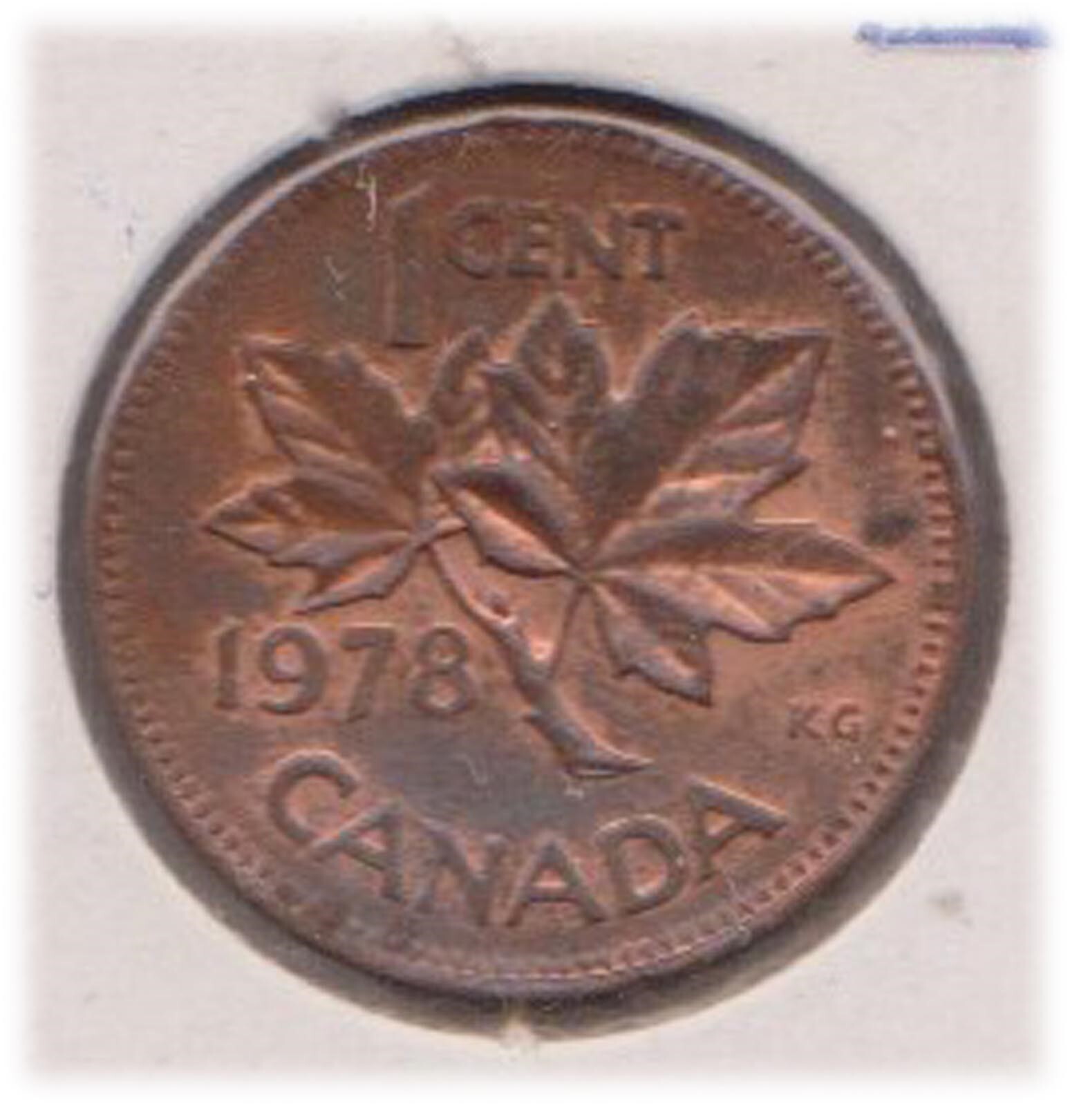 (H205-36) 1978 Canada 1c coin (AK)