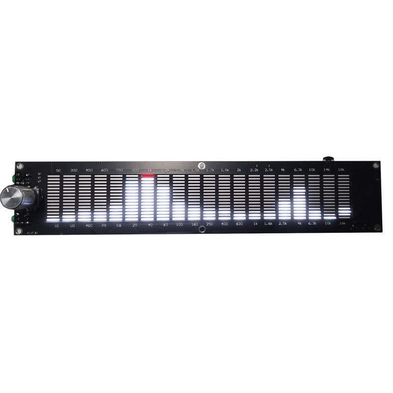 Stereo Music Spectrum Analyzer 20 Segment LED Level Display VU Meter Indicator