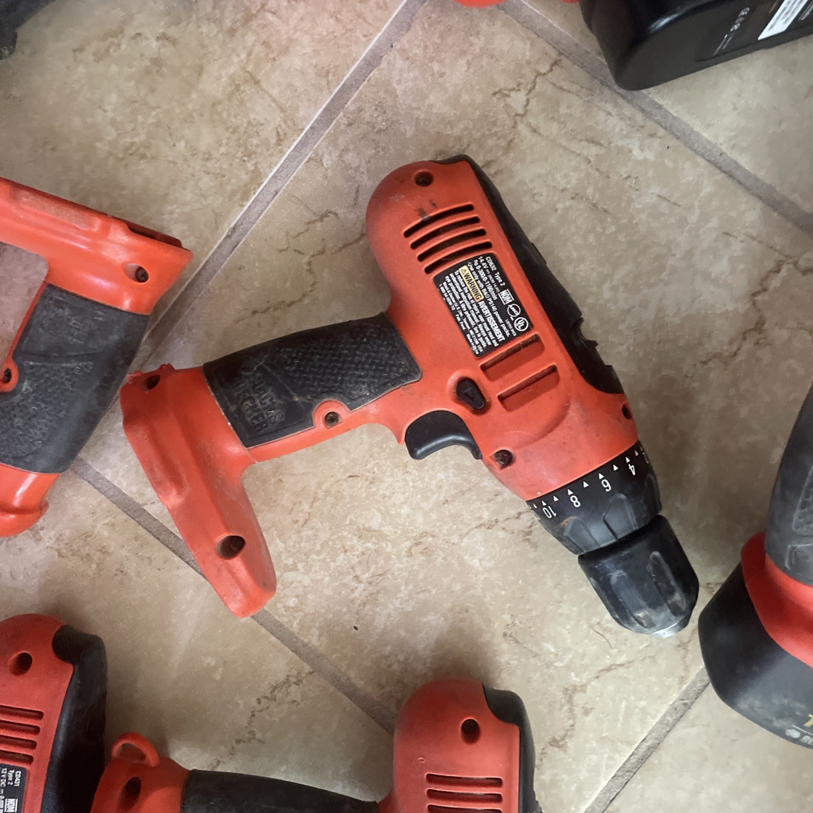 firestorm black and decker Tools Saw/ Sander Drills Tool Lot Untested