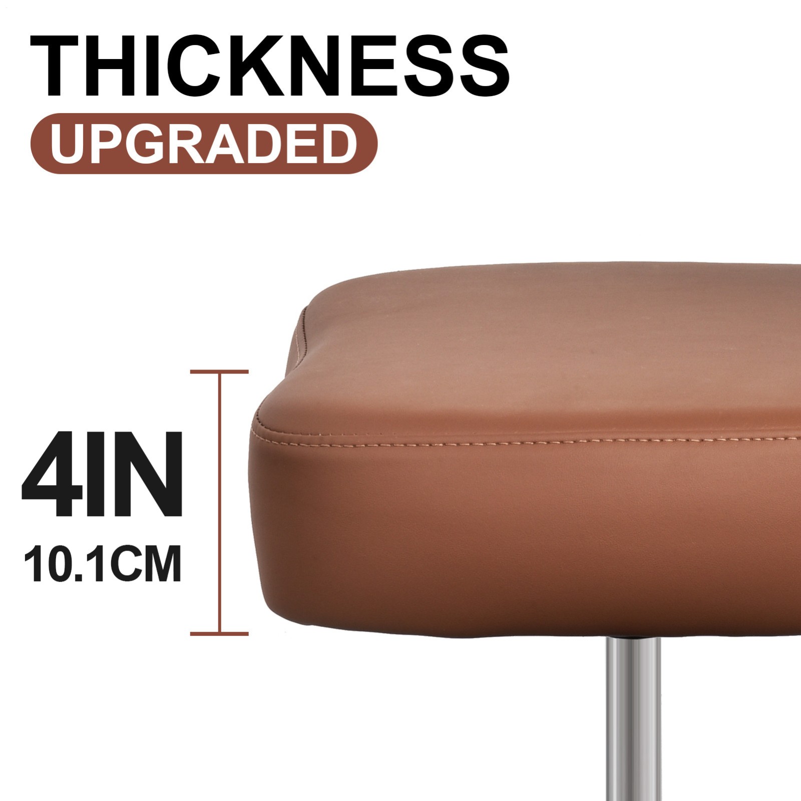 Ergonomic Cross Legged Chair, 360° Swivel Meditation Chair Height Adjustable Sea