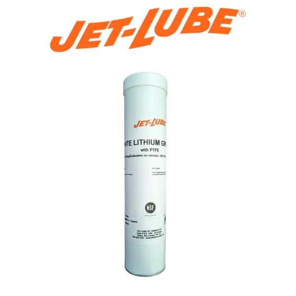 Jet-Lube White Lithium Grease with PTFE (LOT OF 9)