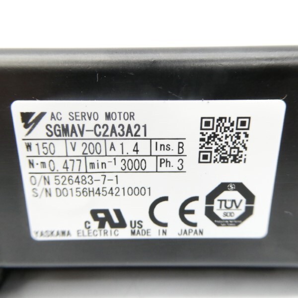 YASKAWA SGMAV-C2A3A21 200V 1.4A NSMP
