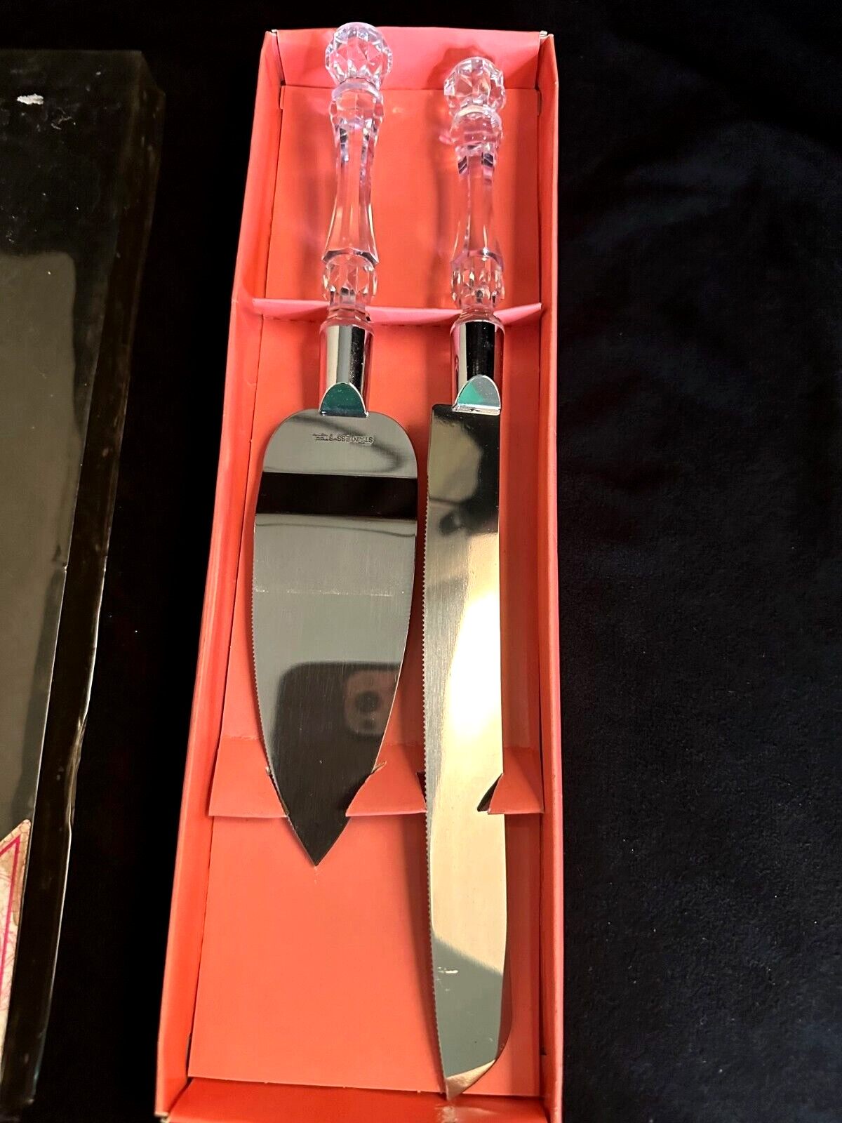 Everlasting Stainless Steel Wedding Cake Serving Set