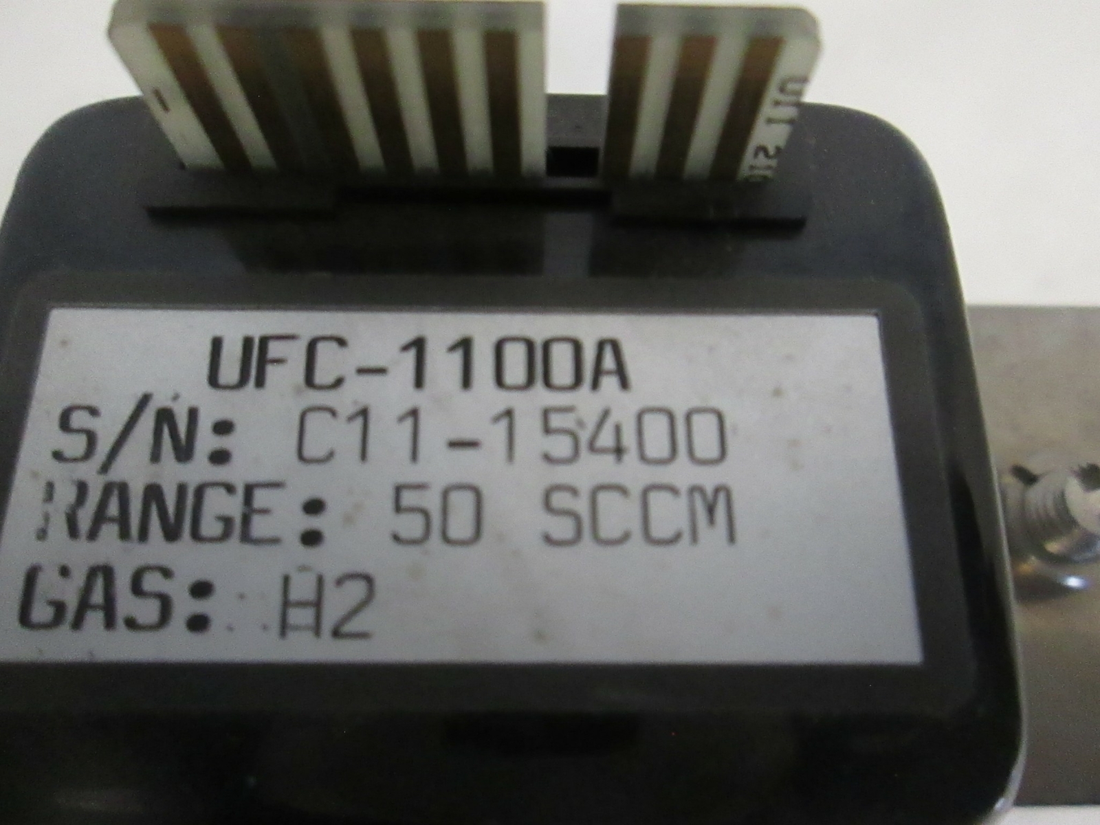 Unit UFC-1100A, Mass Flow Controller MFC, H2, 50 SCCM, Used